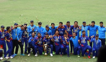 नेपाली क्रिकेट टोलीलाई बधाई